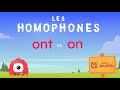 Les homophones ont  on  leon motoufofr