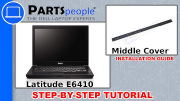 Dell Latitude E6410 Middle Volume LED Cover How-To Video Tutorial