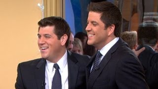 'GMA' LookAlike Contest Results: Josh Elliott, Sam Champion's 'Bromance' With Doppelgangers