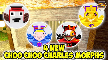 [UPDATE 31] 🤕How to get ALL 4 NEW CHOO CHOO CHARLES MORPHS | Roblox