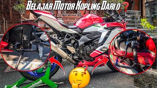 Belajar Motor Kopling Dari 0 Dengan ZX25R #zx25r #motovlog