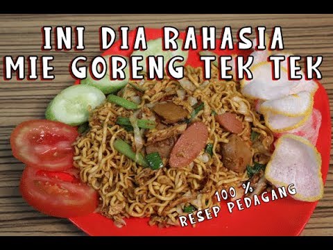 Cara Membuat Mie goreng tek tek resep abang abang Yang Bernutrisi Baik