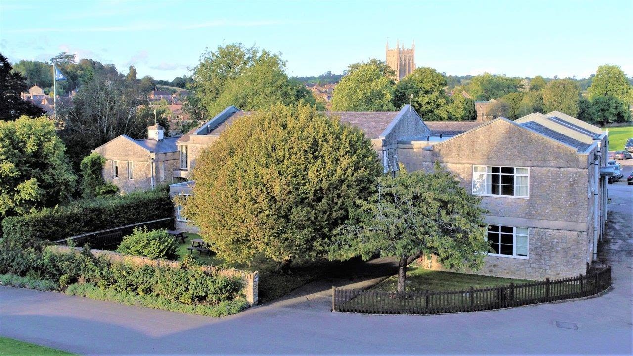 Blackford House Drone King's Bruton YouTube