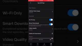 How to enable WIFI ONLY STREAMING on Netflix app?