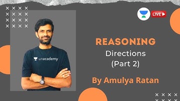Directions (Part 2) | Reasoning | GATE & ESE 2021 Mechanical Engineering | Amulya Ratan