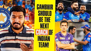 Gautam Gambhir 🇮🇳 should be next coach of India | Hardik Pandya | BCCI | Virat Kohli | Dhoni |