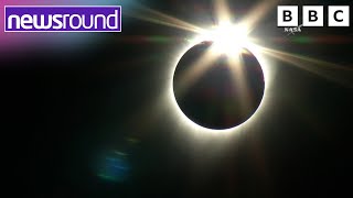 Solar Eclipse 2024:  Meet the kids excited to see the phenomenon | Newsround