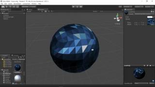 Unity geometry shader : Flat shading (Low poly effect)