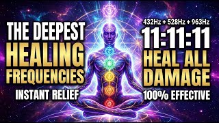 741Hz + 528Hz Deep Frequency Field | Cleanse Toxic Energy &amp; Heal the Soul