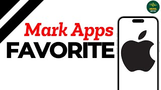 How do favorite apps on iPhone ?