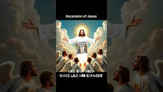 Happy Ascension Day This glorious departure signifies the completion of His earthly ministry.
