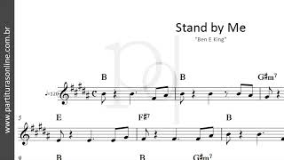 Stand by Me ♪ Ben E King | Partitura