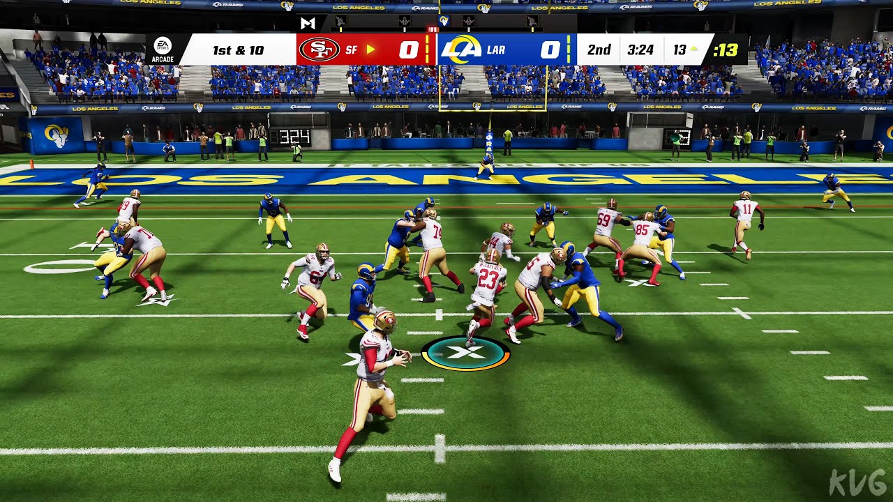 Madden NFL 23 - San Francisco 49ers vs Los Angeles Rams - Gameplay (PS5 ...