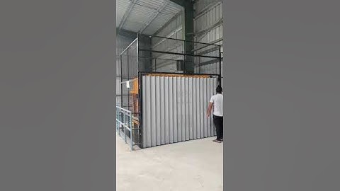 Heavy Duty Scissor Lift Quality Check at client Site - By Scissor Lift Manufacturer