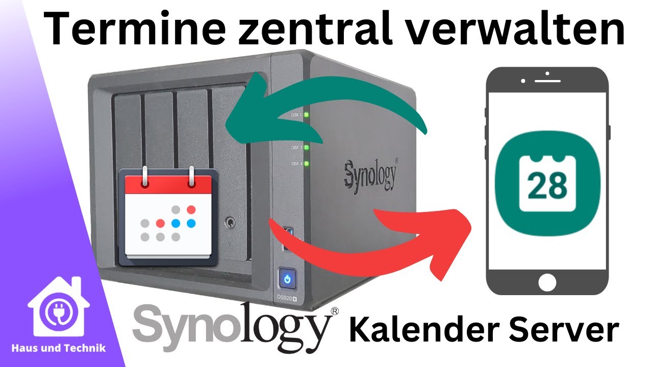 Zentraler CalDav Server - Synology Calendar gemeinsam nutzen!
