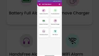 Don't Touch my phone anti theft alarm app use foreground services #smartphone #alarm screenshot 5