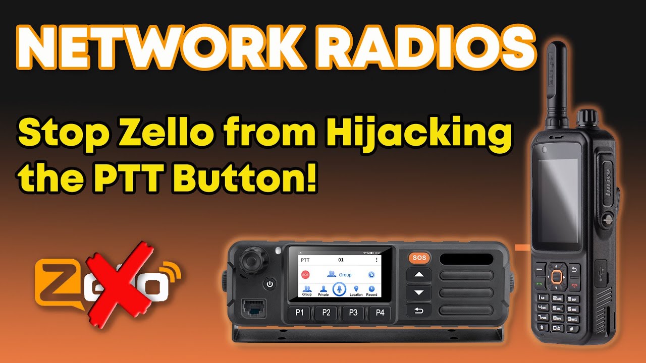 Network Radios | Stop Zello from Hijacking the PTT Button! - YouTube