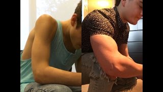 Anorexic To Jacked Transformation | 15 Year Old Bodybuilder Transformation