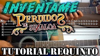 Video thumbnail of "Tutorial | Inventame | Los perdidos de Sinaloa (Marco Antonio Solis) | Requinto | TABS"