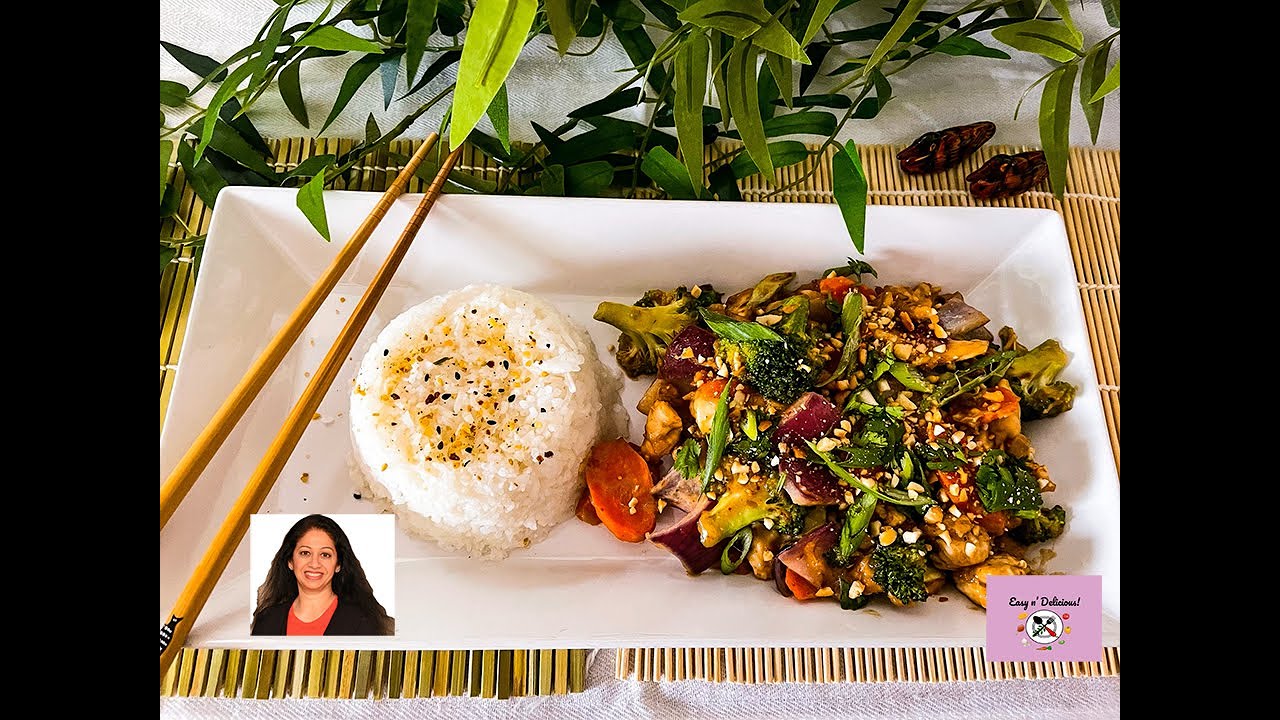 Thai Peanut Chicken | Quick And Easy Recipe - YouTube