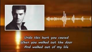Cover Song Unbreak My Heart Male Version Lyrics