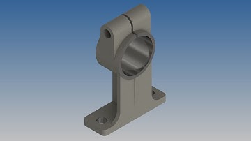 Autodesk Inventor 2019 exercise model for beginners-SD1