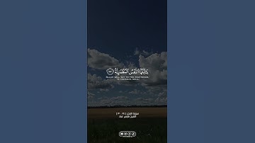 سورة الفجر | #الله #allah #القران_الكريم #القرآن_الكريم #foryou #اكسبلور #explore #fyp #المنشاوي