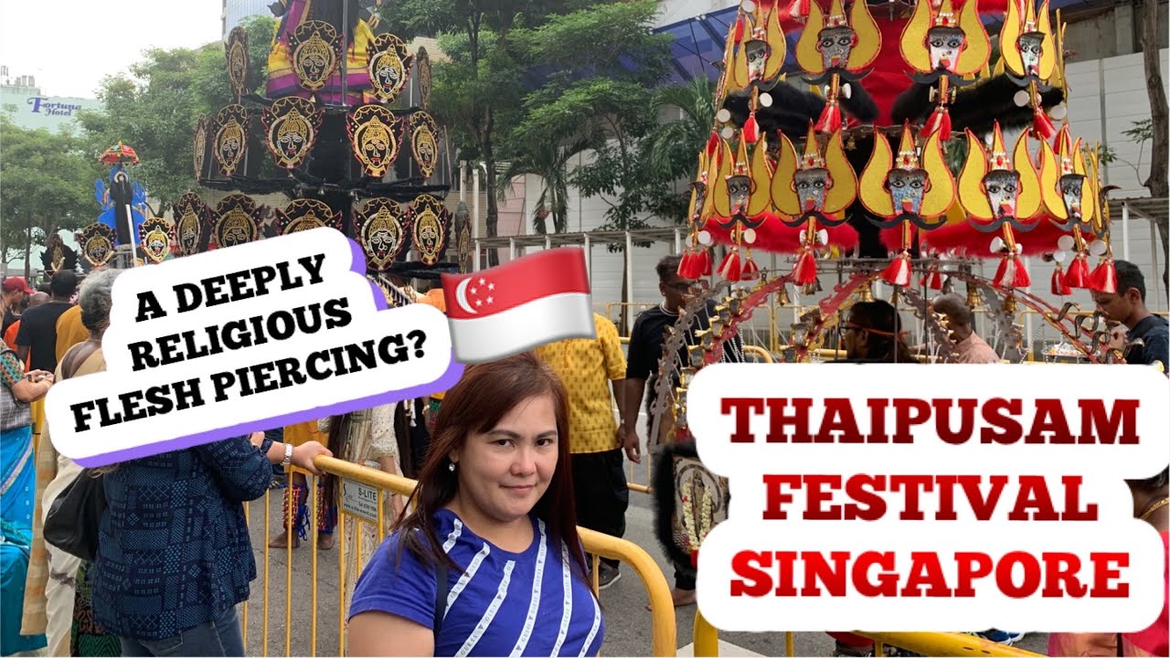 A DEEPLY RELIGIOUS FLESH PIERCING FESTIVAL IN SINGAPORE?? ?FEB.2020