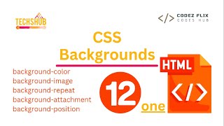 CSS Background property in css Part 1 | Techshub