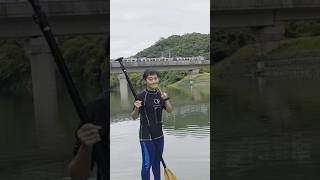 🚂追火車初體驗🛶雙溪河#SUP#福隆 #雙溪#立式划槳#火車