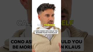 Cono asked how could yoube more vilian than klaus #cono #podcast #dillonlatham #villian #shorts
