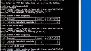 CHIP PHP # 39 - Konsol ile Kayıtları Güncellemek ve Silmek CHIP PHP # 39 - Konsol ile Kayıtları Güncellemek ve Silmek