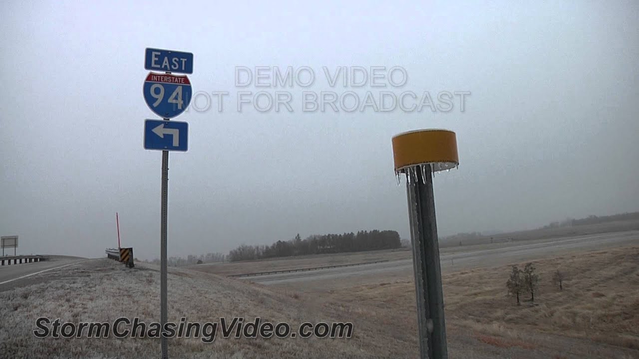 11/10/2012 Jamestown ND Freezing Rain