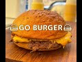 【GOBURGER 】スマッシュバーガーを振る舞う店長