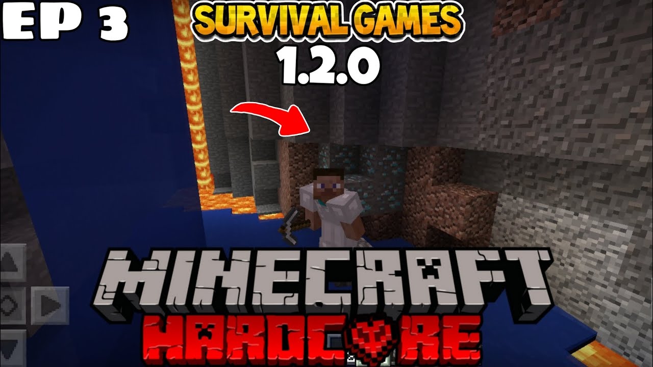 How To Find Diamonds Survival Minecraft Pocket Edition EP 3 Gameplay ...