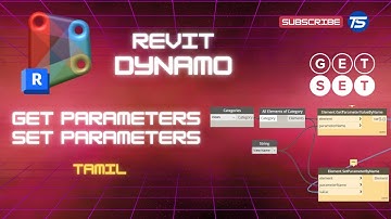Get and Set Parameter by Name using Revit Dynamo in Tamil- Trend Software