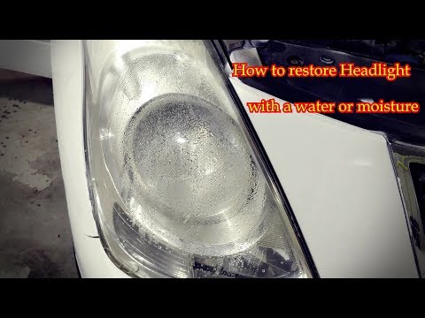 How to fix your headlight with water or moisture