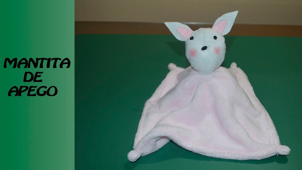 ❤️ TUTORIAL de CÓMO hacer una MANTITA de APEGO para BEBÉS+DIY+CON MOLDES +PATTERN FOR BABY