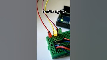How to make a DIY Traffic lights using Arduino Uno..#shorts #viralshorts #arduino