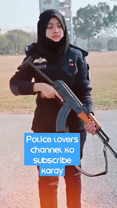 Islamabad police lady commando