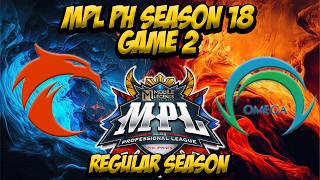 TNC ESPORTS vs SMART OMEGA ESPORTS GAME 2 | MPL PHILIPPINES SEASON 18 | REGULAR SEASON screenshot 1