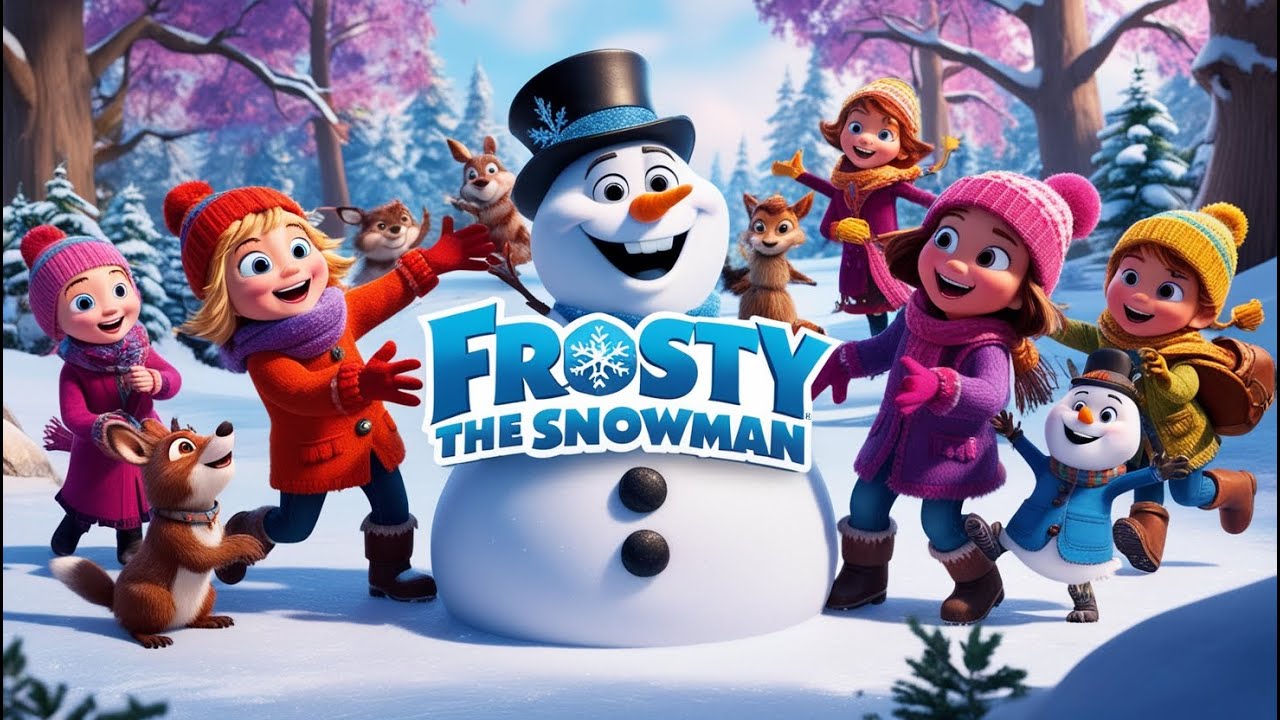 Frosty the Snowman | Beloved Christmas Song for Kids | Animal Dance ...