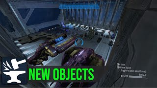 Very quick look at ALL the NEW forge objects in Halo Reach (MCC)