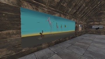 Classic art gallery in Rust