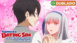 Trapped in a Dating Sim' estreia dublagem na Crunchyroll