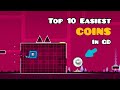 Top 10 EASIEST Coins In GD