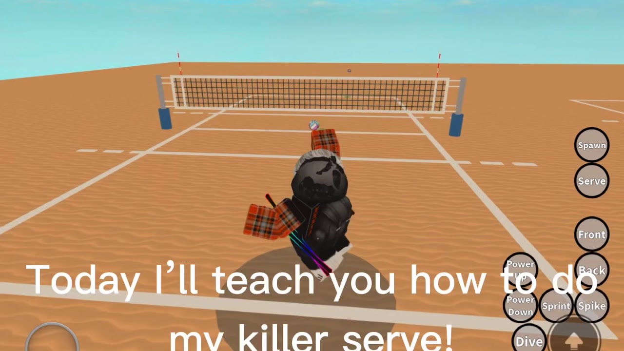 Killer Serve Tutorial! Volleyball 4.2 (only for mobile) YouTube