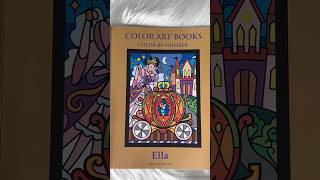 COMPLETED Flip Through | Ella | Ajay Quinnell | Eclipse | Color By Number Coloring Book