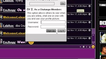 VIDEO TUT ON HOW TO REGISTER IN TFM CHATANGO CHATBOX