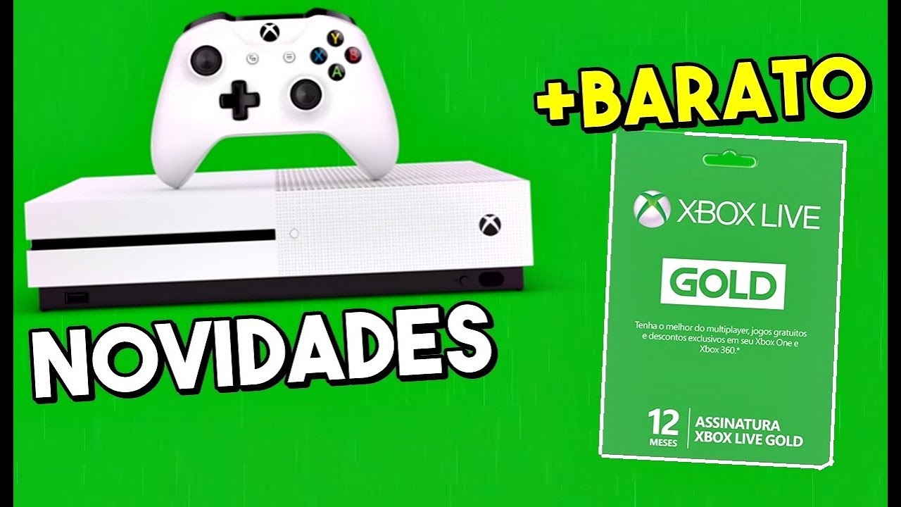 NOVIDADES NO XBOX ONE & LIVE GOLD +BARATO